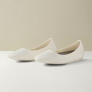 Allbirds White Knit Flats